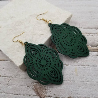 Mandala Drop Earrings