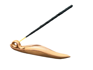 Leaf Ceramic Burner | Incense | Pyramid | Triangle | 7 Day