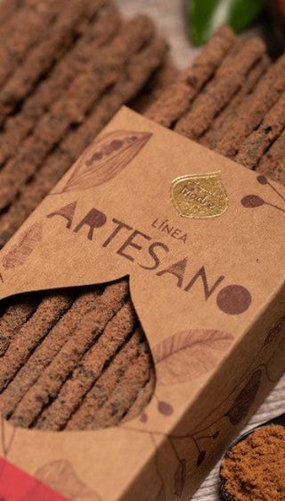 Ligne artisanale d'encens 30pk | En vrac | Citronnelle | Orange | Palo Santo | Fait main