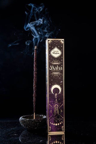 Mezcla de incienso Maha | Sagrada Madre | maá | Gaia | Pétalos de rosa |Gardenia | Lirio | Eucalipto | Vainilla