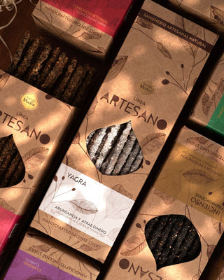 Línea Artesanal de Incienso de 30 unidades | A granel | Citronela | Naranja | Palo Santo | Hecho a mano