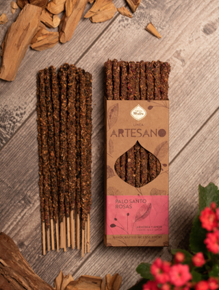 Línea Artesanal de Incienso de 30 unidades | A granel | Citronela | Naranja | Palo Santo | Hecho a mano