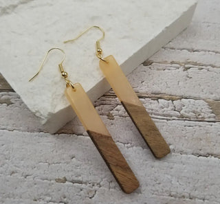 🎁 Resin Wood Earrings (100% off)