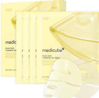 Medicube Kojic Acid Turmeric Gel Mask (4 sheets)