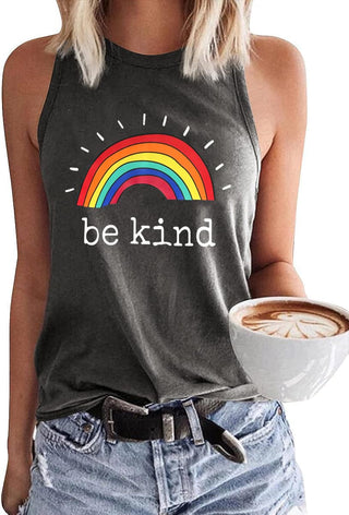 Be Kind Loose Fit Tank Tops