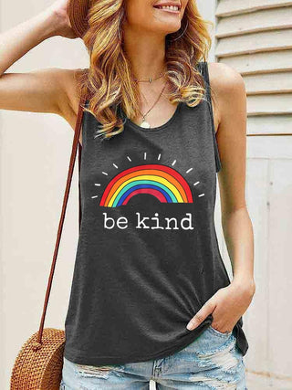 Be Kind Loose Fit Tank Tops