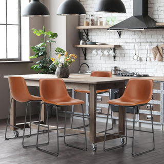 26 Inch Counter Height Bar Stools Set of 4