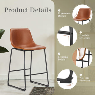 26 Inch Counter Height Bar Stools Set of 4