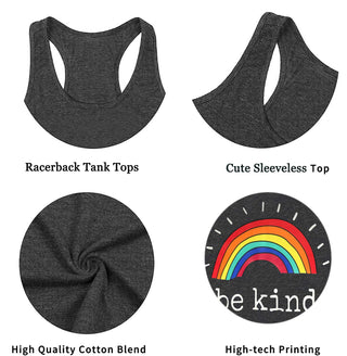 Be Kind Loose Fit Tank Tops