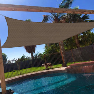 18' x 18' Sun Shade Sail Rectangle Outdoor Canopy Cover