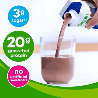 Orgain Clean Protein Shake, Grass Fed Dairy, 11 Fl Oz (Pack of 12)