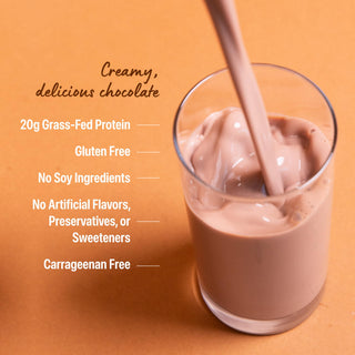 Orgain Clean Protein Shake, Grass Fed Dairy, 11 Fl Oz (Pack of 12)