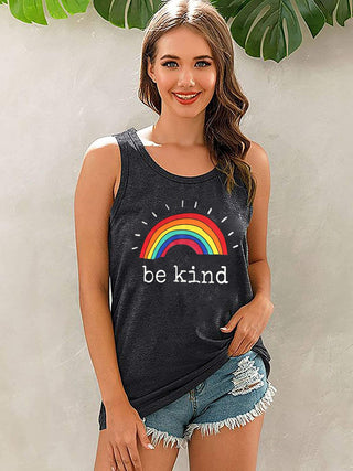 Be Kind Loose Fit Tank Tops