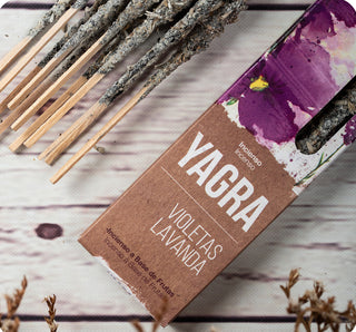 Floral Yagra Incense Blends | Violet | Lavender| Orchid | Vanilla | Rose | Chamomile