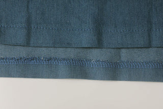 Maxi Denim Dresses Casual Spaghetti Strap with Pockets
