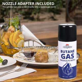 Premium Butane Fuel 115 ml for torch lighter