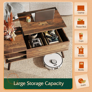 Lift Top Coffee Table for Living Room,