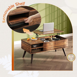 Lift Top Coffee Table for Living Room,
