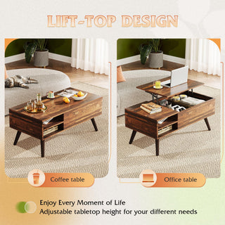 Lift Top Coffee Table for Living Room,