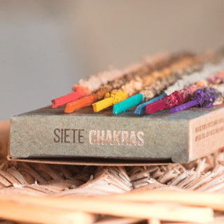 *NEW* 7 Chakra Incense | Variety Pack | Rose | Sandalwood | Palo Santo | Rosemary | Myrrh | Copal | Lavender