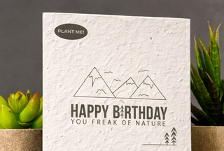 Happy Birthday Plantable Greeting Card Collection