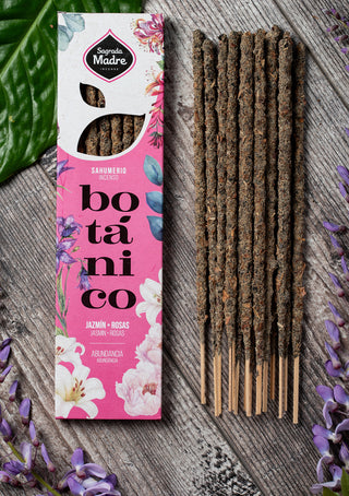 Jasmine Botanical Incense | Lavender | Rose | Gardenia | Clove | Green Tea | Freesia