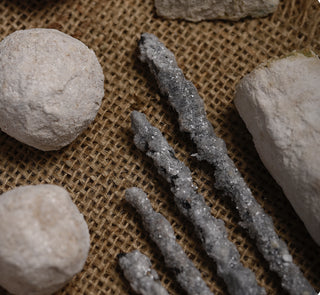 Kit d'encens à base de plantes | Boîte cadeau faite à la main | Lavande | Yagra | Palo Santo | Sage