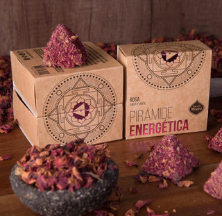 Pyramid Incense | Sacred Geometry | Yagra | Rose | | Chamomile