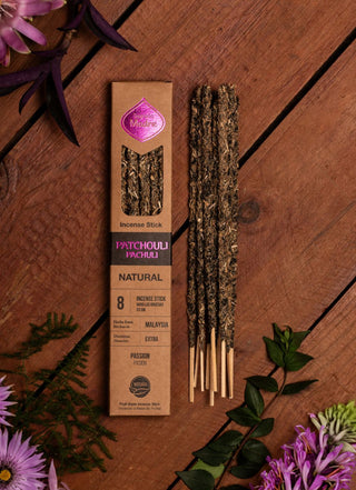 Resin Incense Sticks | Patchouli | Frankincense | Sandalwood | Myrrh | Copal | Rosemary | Citronella