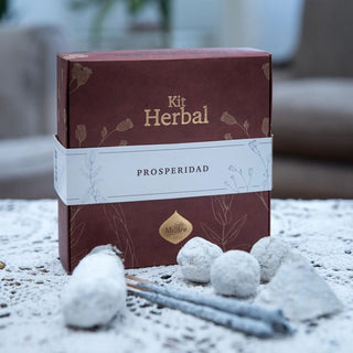 Kit de incienso de hierbas | Caja de regalo hecha a mano | Lavanda | Yagra | Palo Santo | Sabio