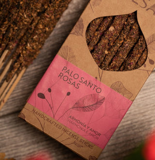 Ligne artisanale d'encens 30pk | En vrac | Citronnelle | Orange | Palo Santo | Fait main