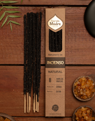 Incienso de resina de incienso | Sándalo | Mirra | Copal | Romero | Hecho a mano | Quema Lenta, Ceremonia, Rituales, Mediación, Yoga