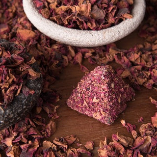 Energetic Pyramid Incense | Sacred Geometry | Yagra | Rose | Cinnamon | Chamomile