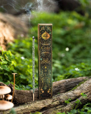 Green Sparkle Gaia Incense Sticks