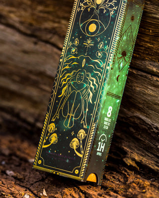 Green Sparkle Gaia Incense Sticks