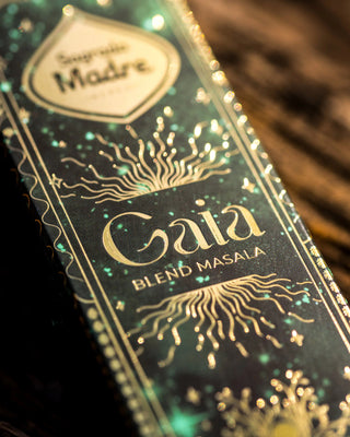 Green Sparkle Gaia Incense Sticks